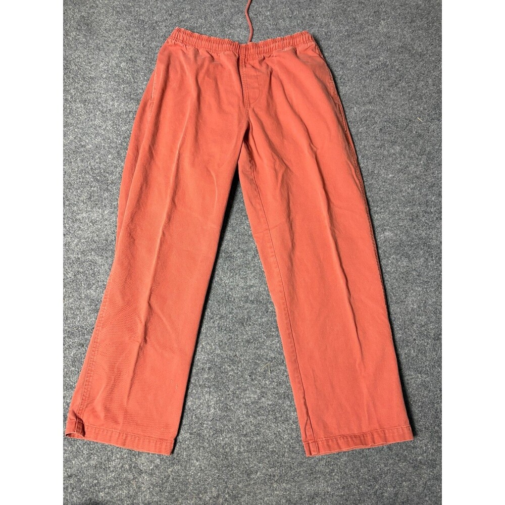 Obey Pants Mens Medium 30x27 Clay Brown Draw String Cotton